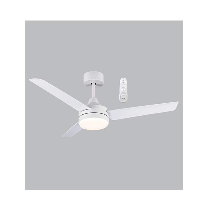 Brightstar FCF089 WHITE Metal Fan with 3 ABS Blades Buy Online