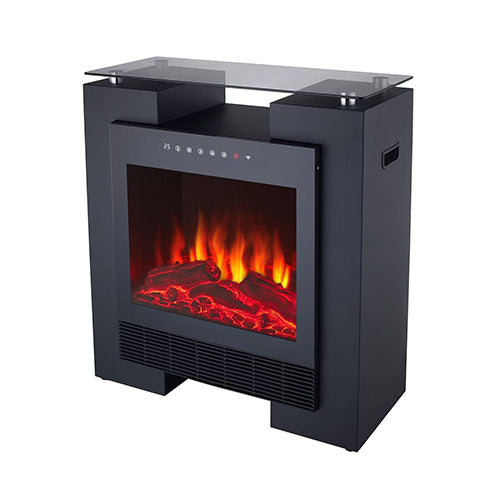 Radiant Deluxe Free standing Electric Fireplace with shelve 1800W