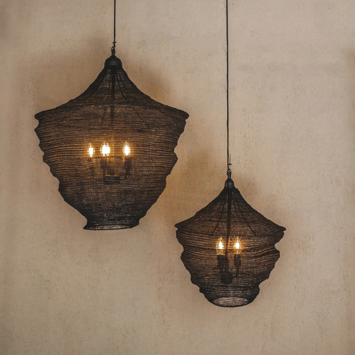 Vortex Chandelier in Sand/Midnight | Buy Online | Wynberg Lights
