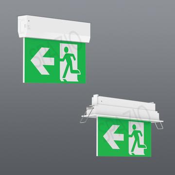 EMERGENCY EXIT SIGN-SURFACE MOUNT