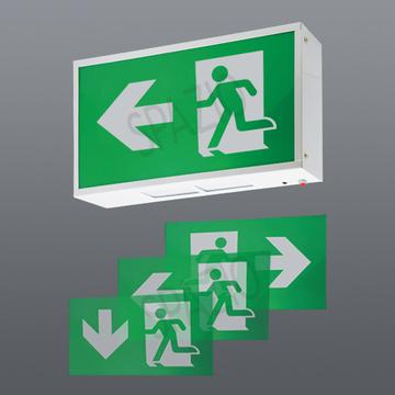 アルミニウム LED EXIT サイン LED EXIT SIGN - WALL MOUNT | Buy Online | Wynberg Lights – WYNBERG