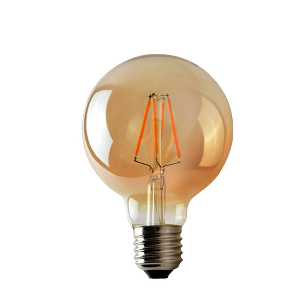 BD G95 4W Normal LED Bulb - Amber Glow Warm White