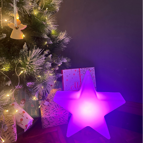 LED RGB RECHARGEABLE STAR