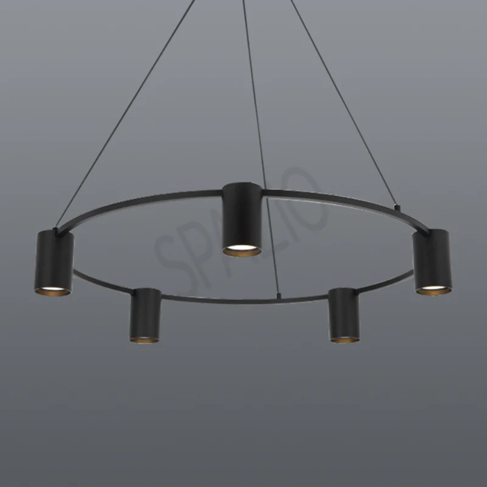 Spazio OCCHIO 5 Light GU10 Round Pendant