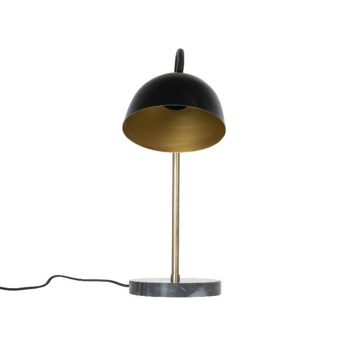 HH ILU00555 Barcelona Desk Lamp in Liquorice