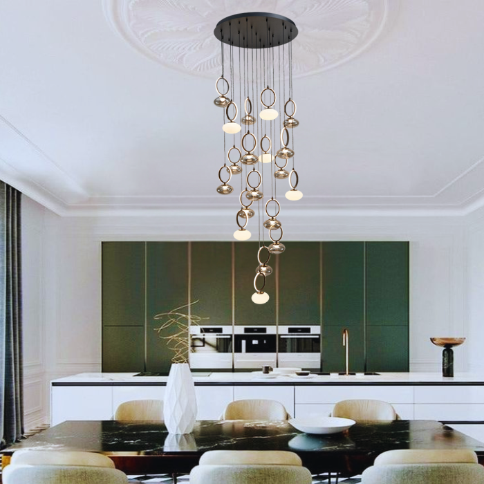Brighstar CCT Aluminium and Glass Pendant Lights | Buy Online