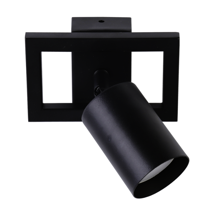 Bright Star Black / Satin Brass Spotlights