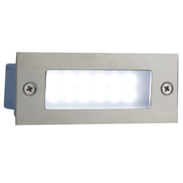 Bright Star FT010 STAINLESS Tempered Glass Footlight