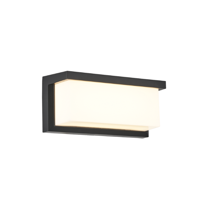 Brightstar L590 BLACK IP65 Outdoor LED Wall Light – 22W 3000K
