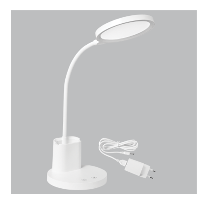Bright Star TL649 WHITE - Rechargeable LED Table Lamp