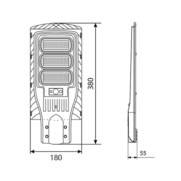 CHINT BUTTY EL-YT2-150/3 Solar Street Light | Buy Online | Wynberg