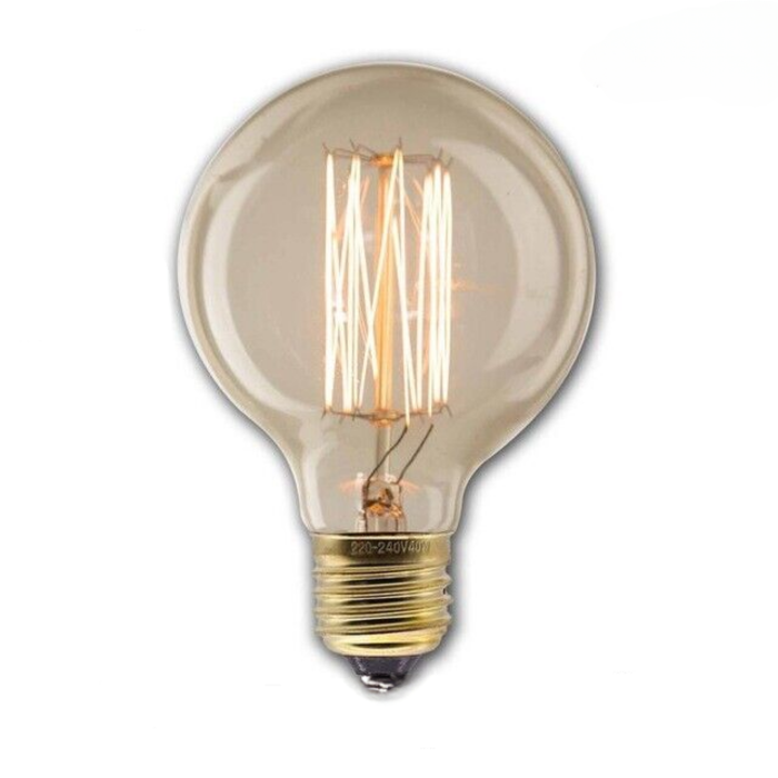 BD G95 4W Normal LED Bulb - Amber Glow Warm White