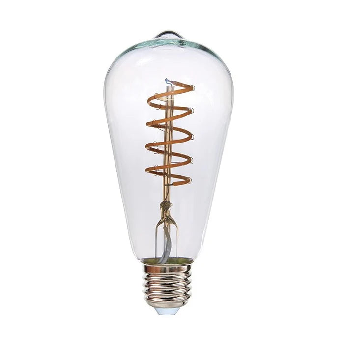 SYNERJI 4W ES ST64 SPIRAL DECO FILAMENT CLASSIC LED