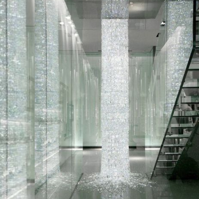 K-Light KLCH-89400 230v 40W E14 Waterfall Crystal Chandelier | Buy