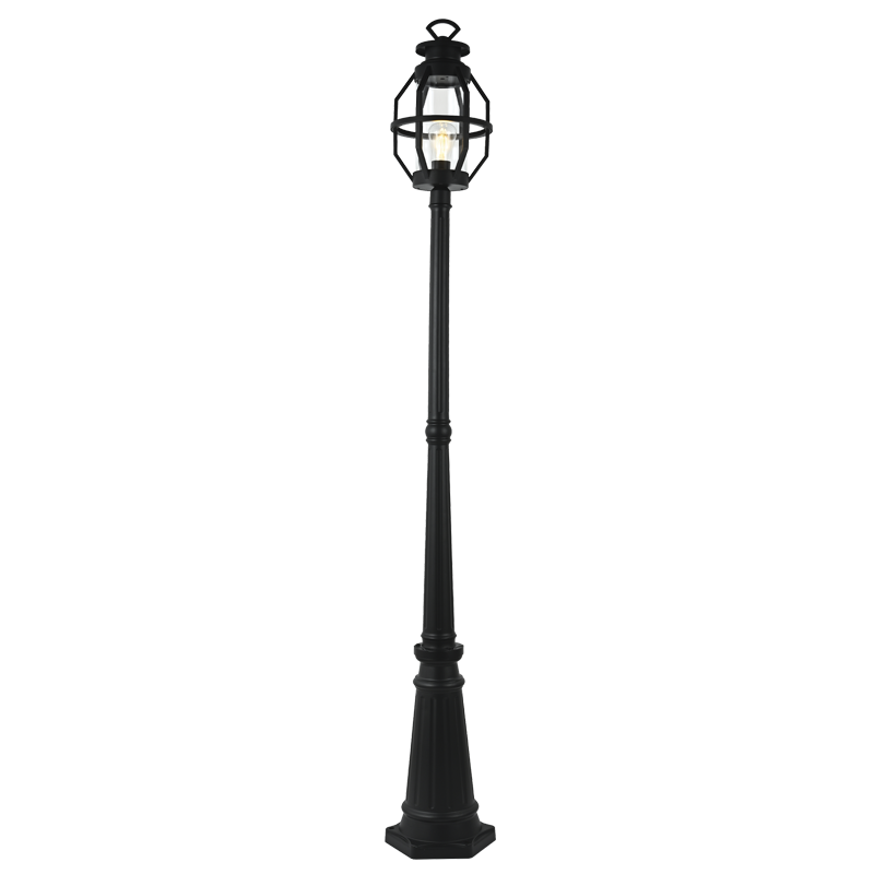 Brightstar LFL039 BLACK Aluminium and Clear Glass | Buy Online ...