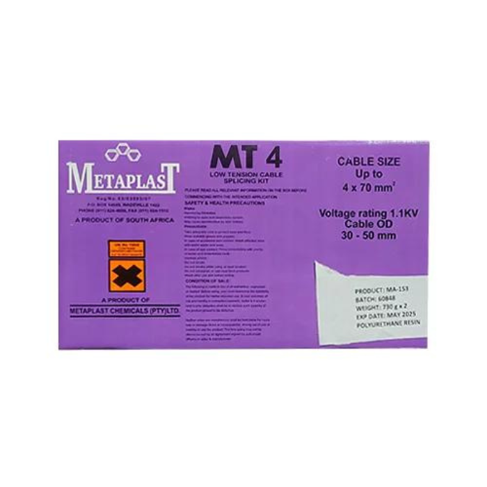 METAPLAST MT4 CABLE SPLICING KIT, 35MM-70MM