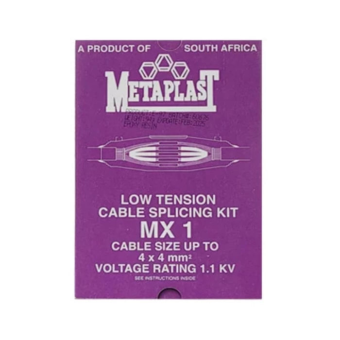 METAPLAST MX1 CABLE SPLICING KIT, 4MM-15MM