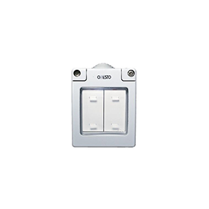 Onesto Matrix MXM-OFS552 Outdoor Weatherproof 2 Lever 1 Way Switch Surface Mount IP55