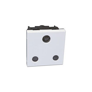 Onesto Matrix MXM-P001U - Single Unswitched Socket Module - 16A (2 x Small Modules)