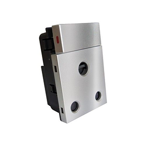 Onesto Matrix T-MXM-P001V 16A Single Switched Socket Outlet Vertical L ...