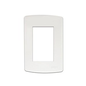 Onesto Trinity TS2031Y 4x2 3 Lever Cover Plate & Yoke Horizontal White