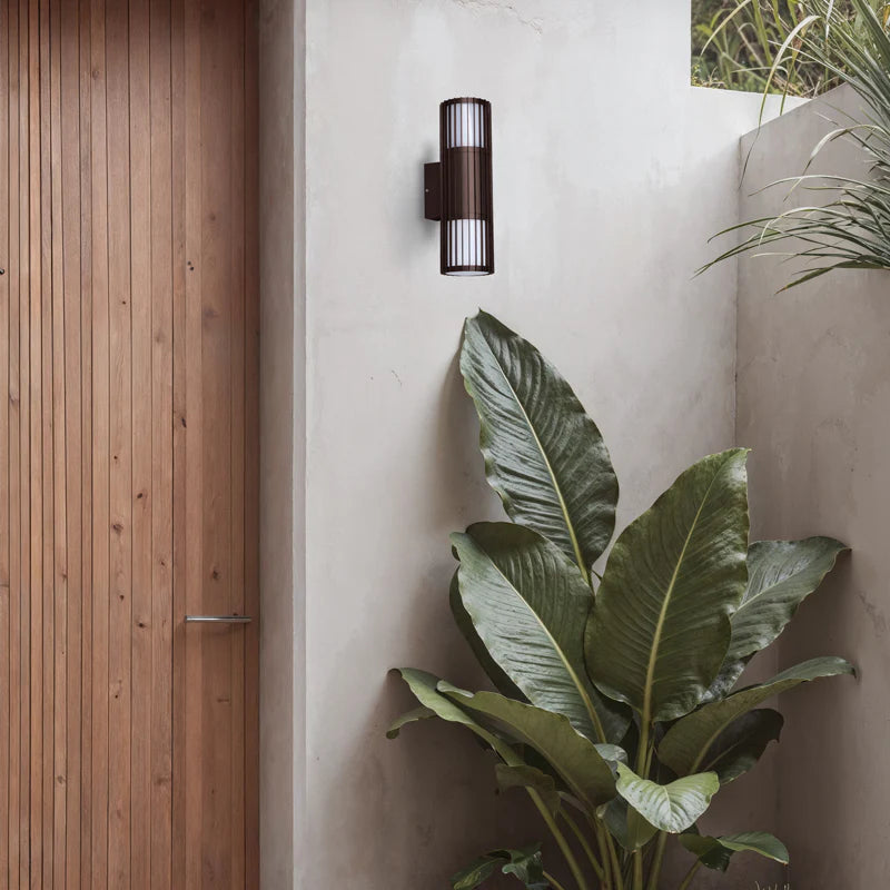 Spazio Paso Doblo Outdoor Up-Down LED Wall Light | Wynberg Lights