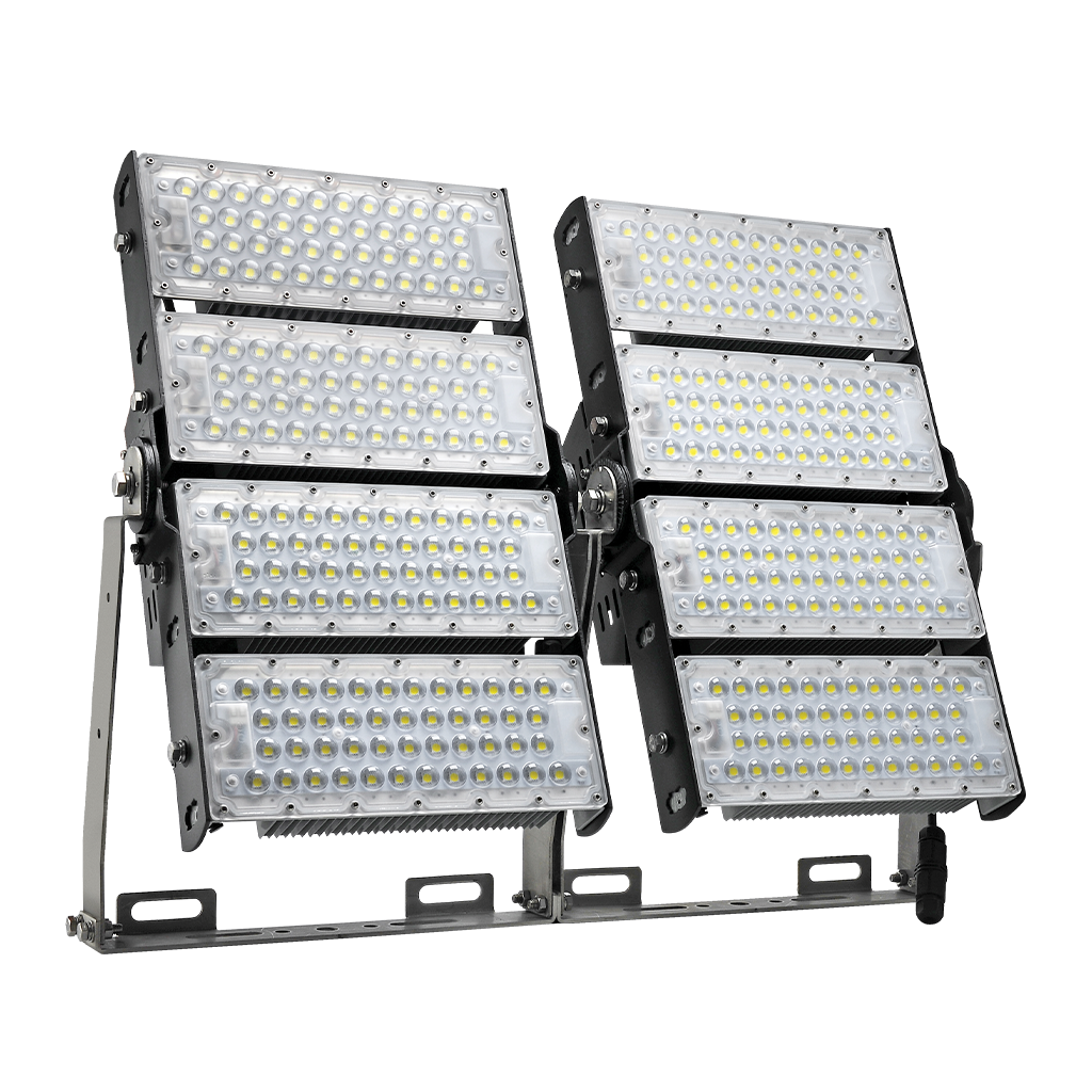 PioLED F027 960W IP65 Adjustable Coastal Modular Floodlight 5700K