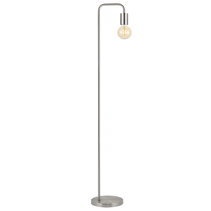 Brightstar Metal Floor Standing Lamp with On/Off Foot Switch