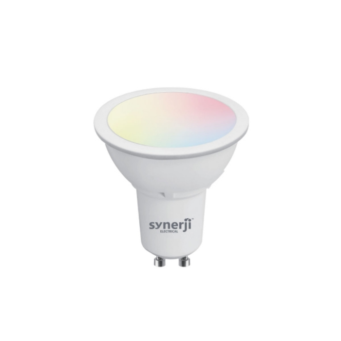 Synerji 4.5W Smart LED GU10 RGB & RGBCCT App & Voice Controlled | Buy ...