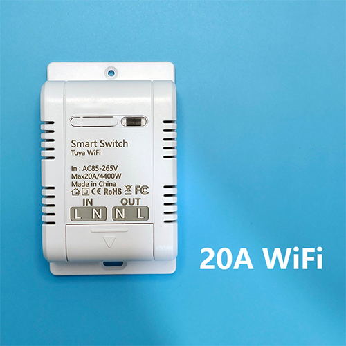 Smart Tech SWYM1A20 - Smart WiFi Relay Switch, 4400W/20A