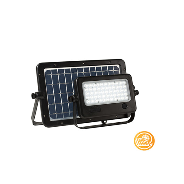Eurolux O587 - Solar LED Flood Light 10w Black