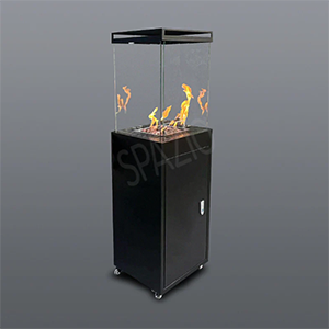 Spazio Firecube - FC.155 Firepit - Black