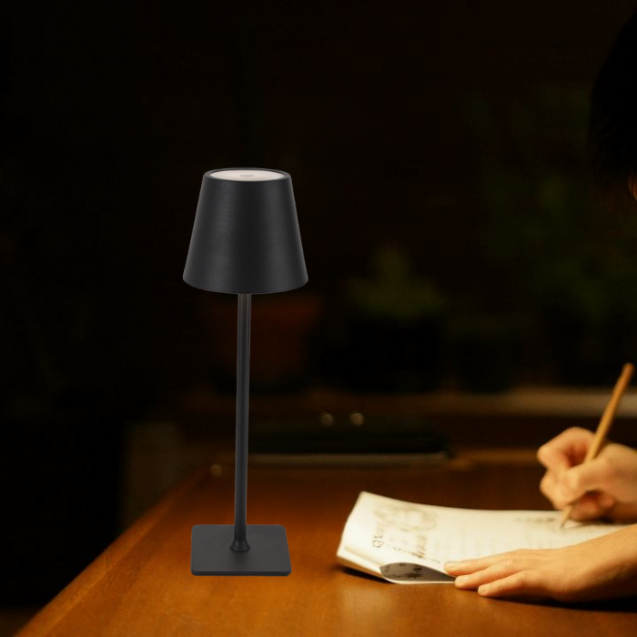 Brightstar TL660 Rechargeable LED Table Lamp 3CCT Metal Plastic