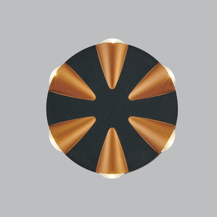 Bright Star L557 BLACK Die Cast Aluminium Wall Light