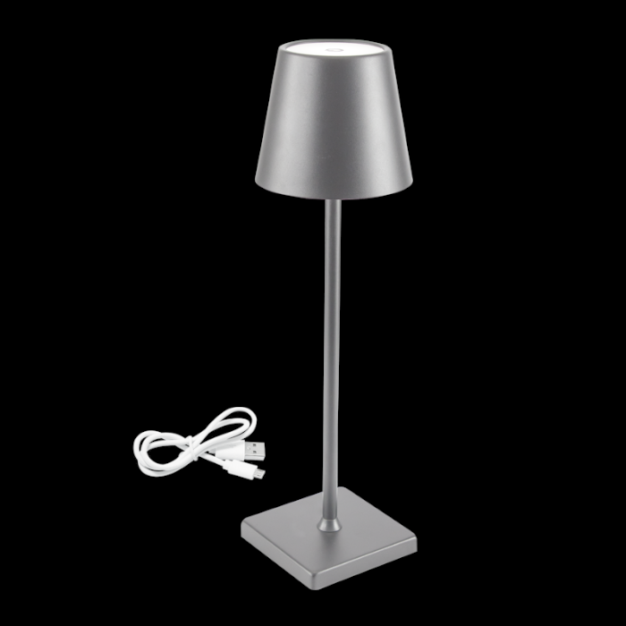 Bright Star TL665 BLACK - Rechargeable Table Lamp