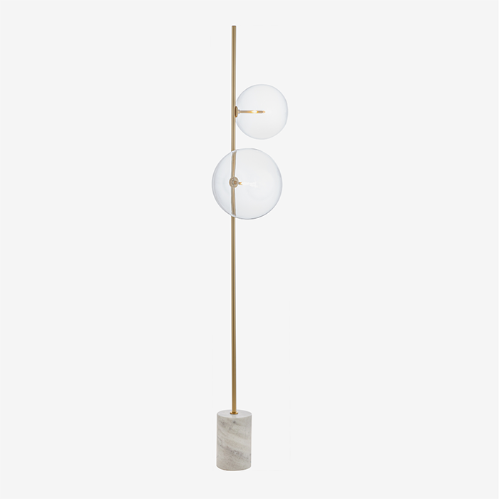 Dark Lighting Elements Floor Lamp