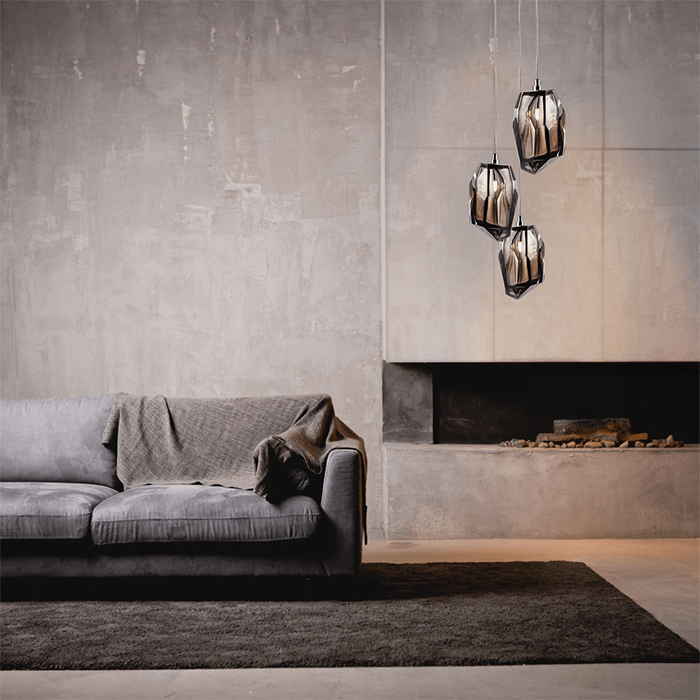Dark Lighting Facet Pendant Light – Wynberg Lights