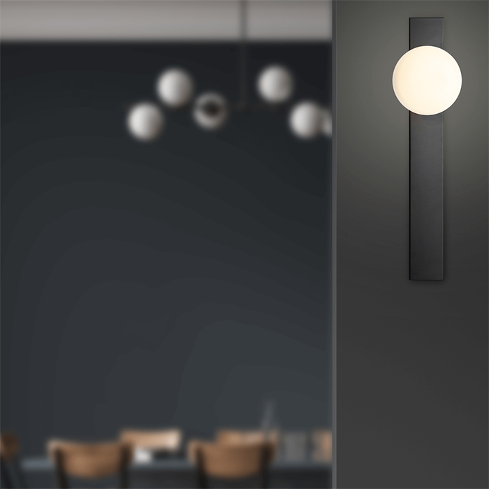 Dark Lighting Level Wall Light