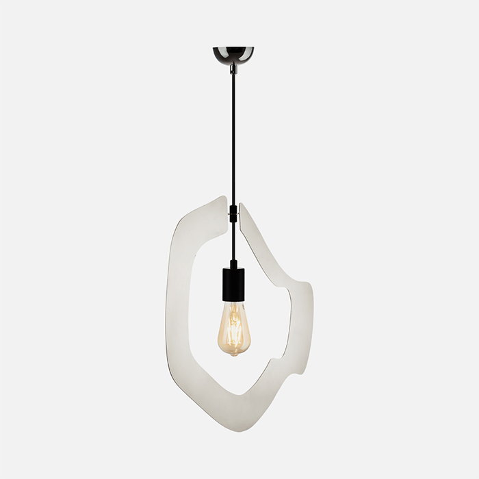 Dark Lighting Outline Pendant Light