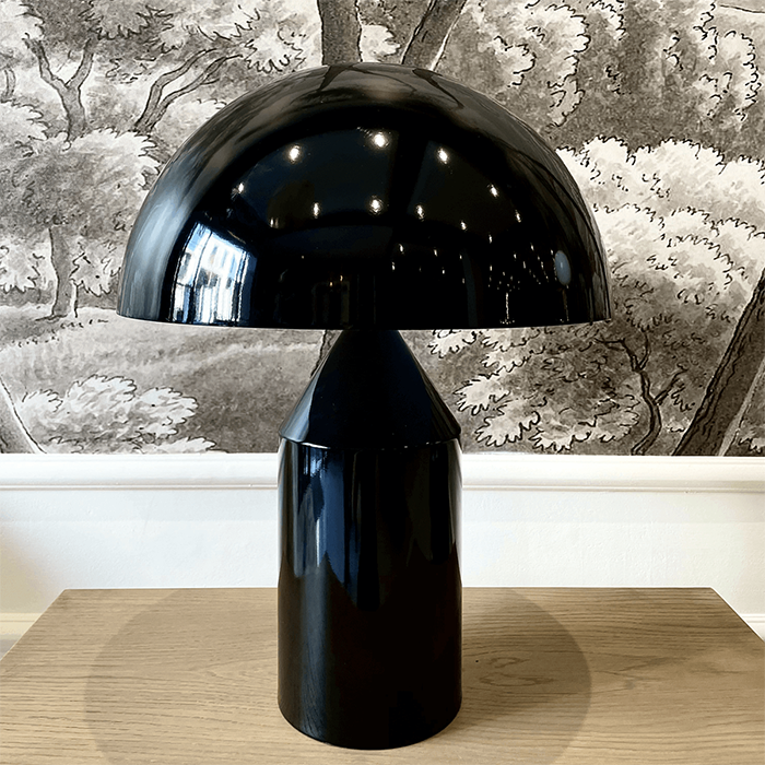 Dark Lighting Shroom Table Lamp