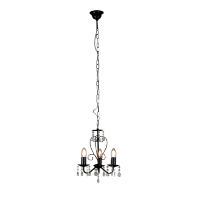 Eurolux Cleo 3-Light Crystal Chandelier | Wynberg Lights