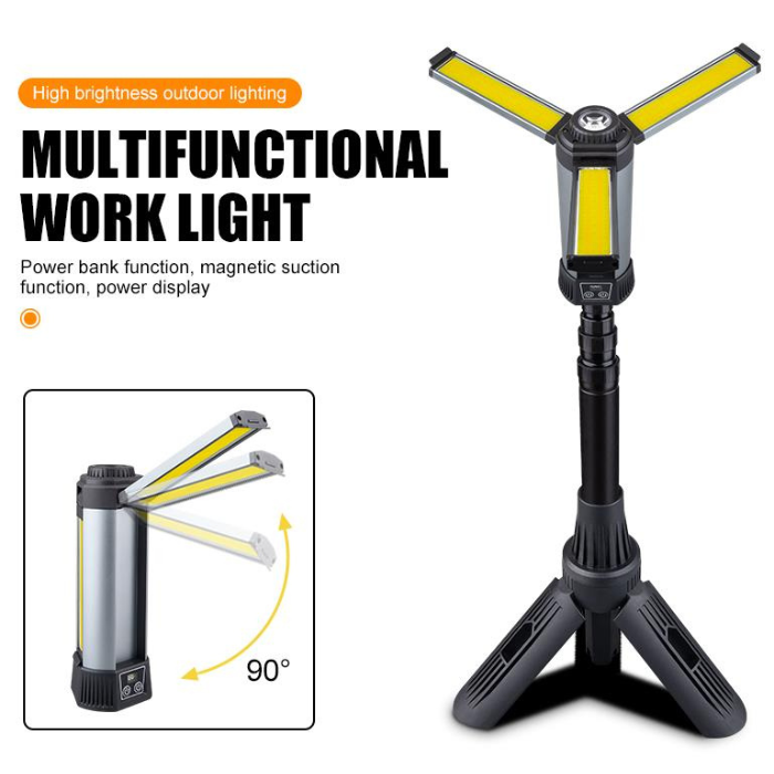 Synerji Rechargeable Work Light P50 + COB LED 6000mAh Magnetic | SYRWL ...