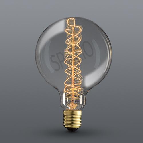 Spazio LA.095247 G80 Dimmable Carbon Filament 60w Lamp