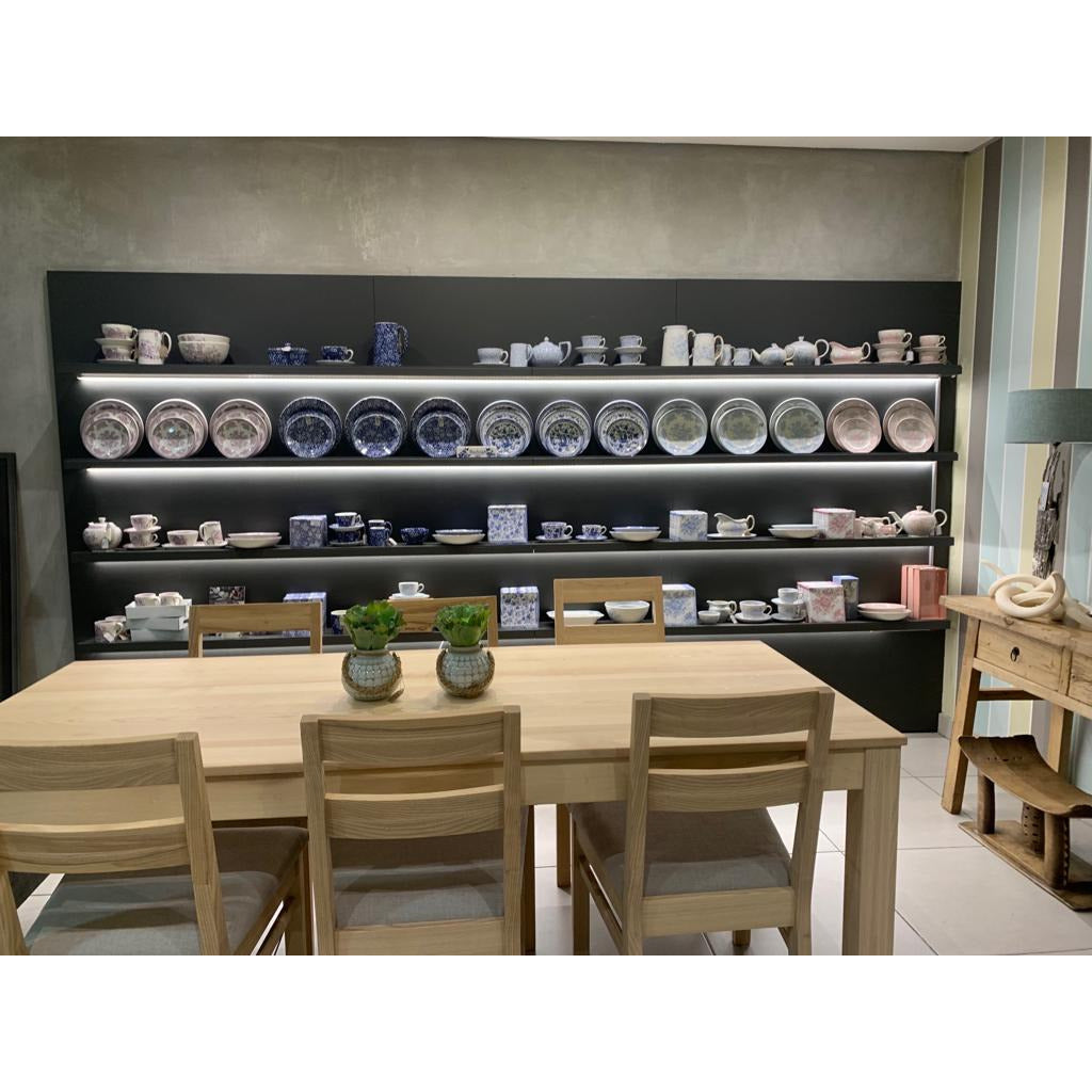 M974/01 20X10mm SURFACE ALUMINIUM CHANNEL + PROFILE