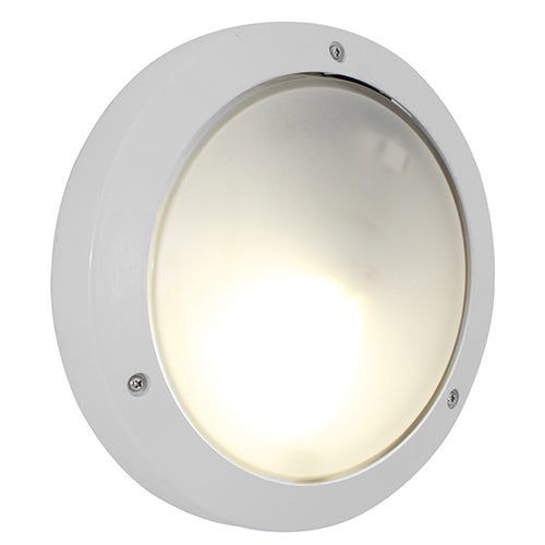 Eurolux B107W Plain Round B/Head 270mm 1x60w