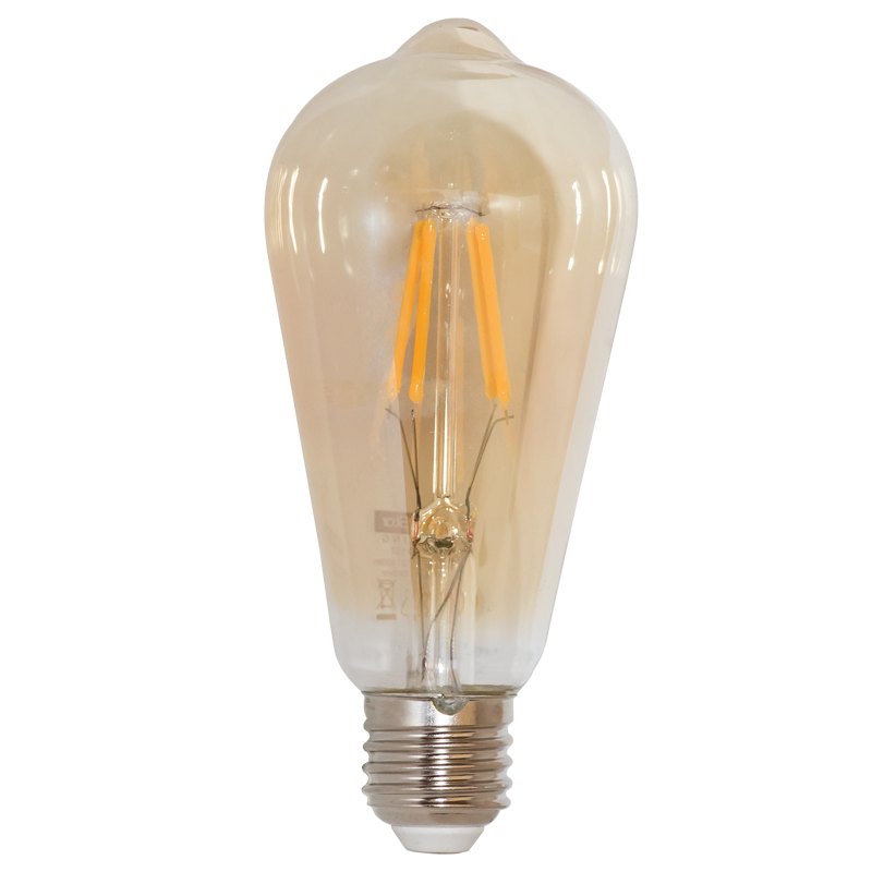 Bright Star BULB LED 157 6W ST64 Warm White LED Filament Bulb