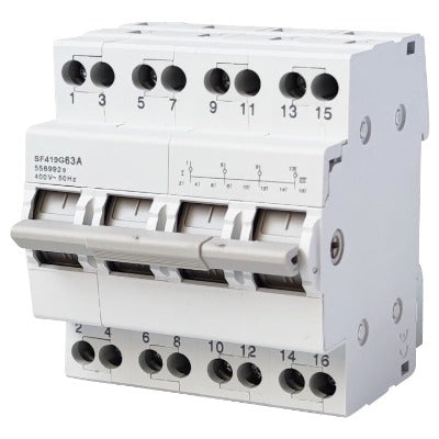 Chint Changeover Switch 2P/4P 40A/63A Din-Rail