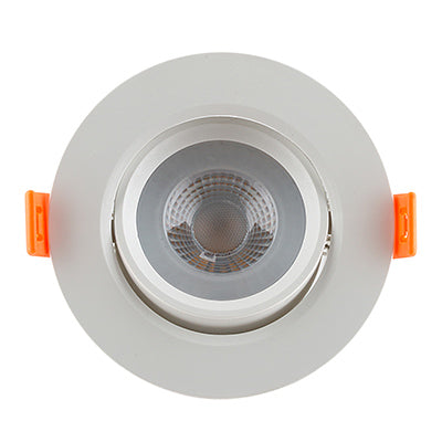 LED Tilt Round D/Light 95mm White 3000K