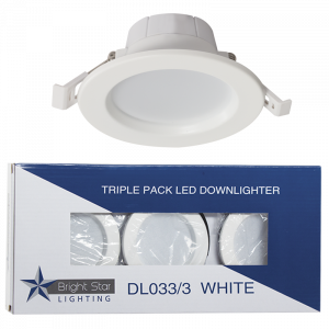 BrightStar DL033/3 WHITE DL033/3 WHITE