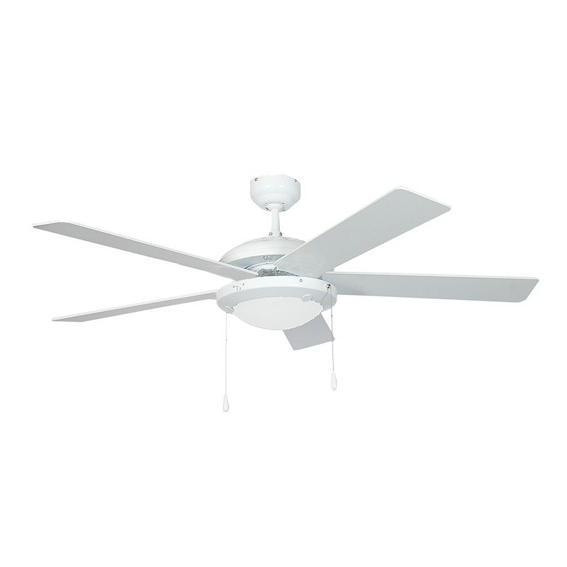 BrightStar FCF004 WHITE 5 Blade – 52″ (132cm)